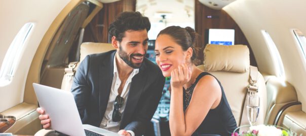Book a Private Jet Charter for the Most Romantic Valentine’s Day